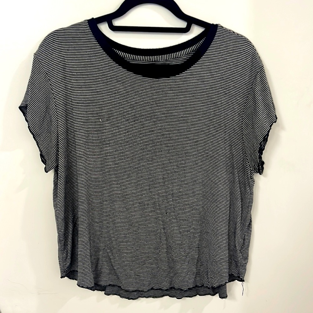 American eagle striped T-shirt, size medium
